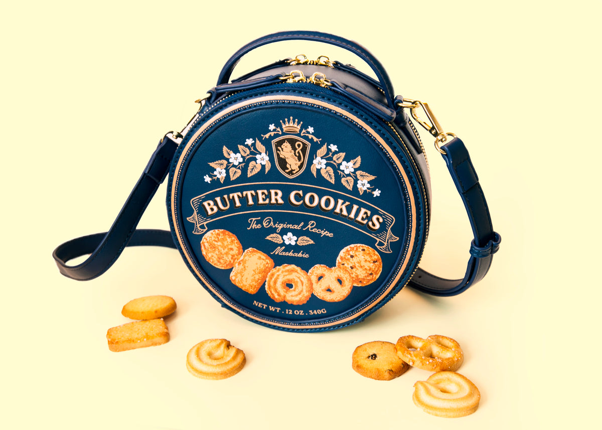 PREORDER - ETA February 2026) - Butter Cookie Tin Crossbody Purse