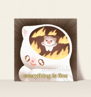 Art Print - Everything is Fine