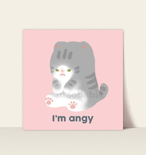 Art Print - I'm Angy
