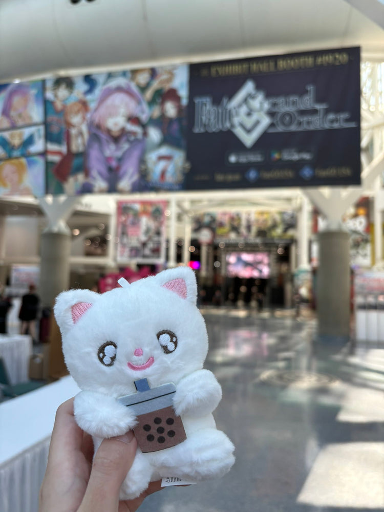 Maobabie Boba Cat Plush Keychain