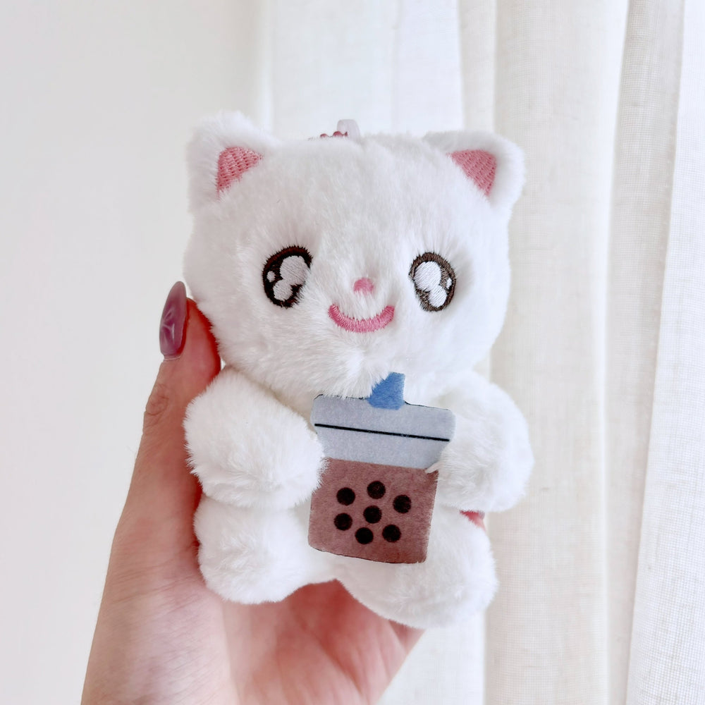 Maobabie Boba Cat Plush Keychain