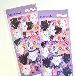 
            
                Load image into Gallery viewer, Sticker Sheet - Magical Kitties
            
        