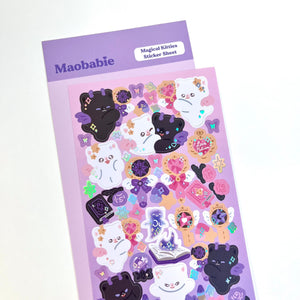 
            
                Load image into Gallery viewer, Sticker Sheet - Magical Kitties
            
        