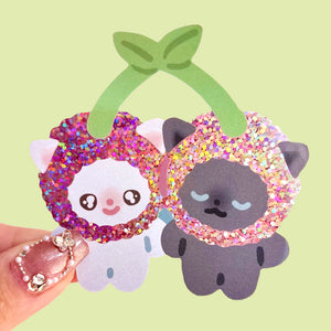 Vinyl Sticker - Cherry Kitties