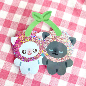 Vinyl Sticker - Cherry Kitties