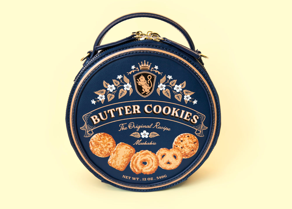 (PREORDER - ETA February 2026) - Butter Cookie Tin Crossbody Purse