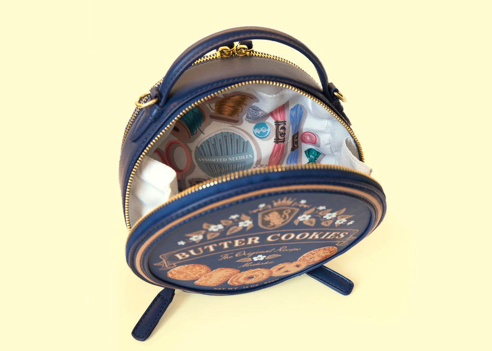 (PREORDER - ETA February 2026) - Butter Cookie Tin Crossbody Purse