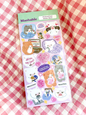 Sticker Sheet - Fictional Guys