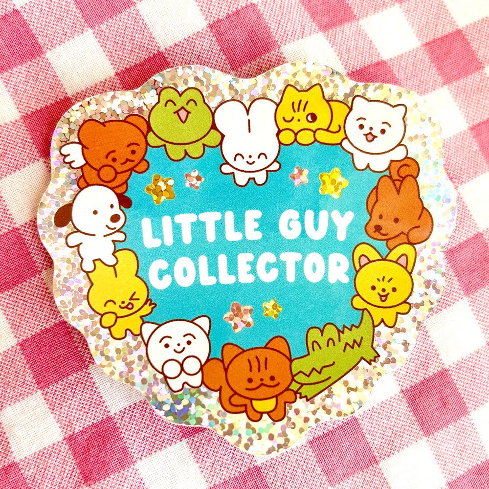 Vinyl Sticker - Little Guy Collector