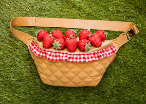 (PREORDER - ETA February 2026) - Strawberry Basket Waist Bag