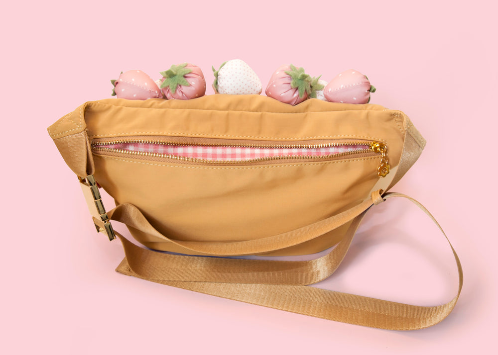 (PREORDER - ETA February 2026) - Strawberry Basket Waist Bag