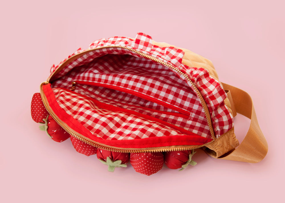 (PREORDER - ETA February 2026) - Strawberry Basket Waist Bag
