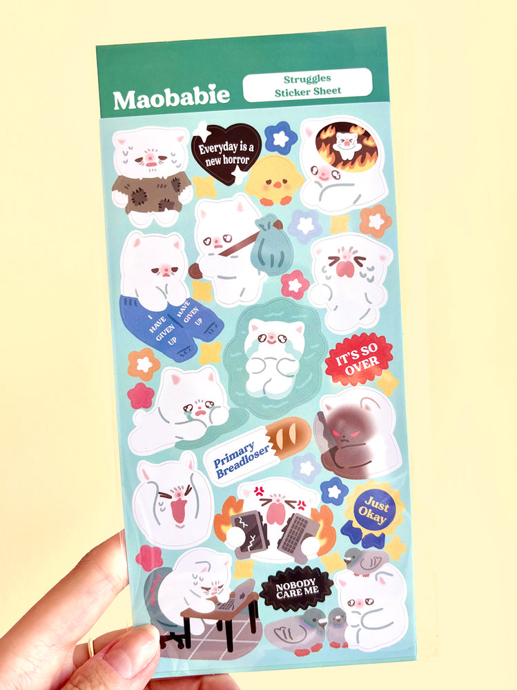 Sticker Sheet - Struggles