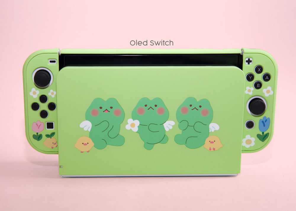 Froggy Angel Soft Matte Case for Switch Dock (does not include case for handheld console)