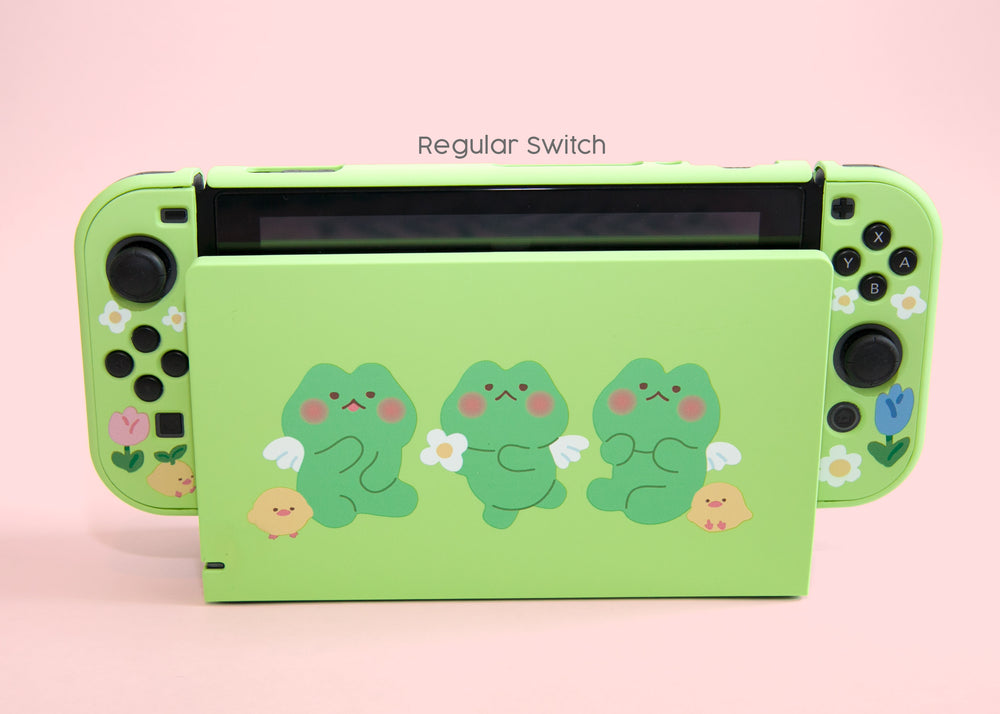 Froggy Angel Soft Matte Case for Switch Dock (does not include case for handheld console)